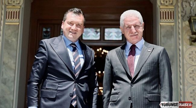 Başkan Balcıoğlu’ndan Vali Davut Gül’e ziyaret