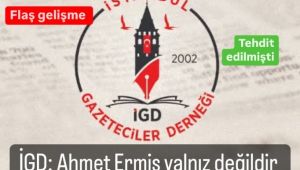 İGD'den Ahmet Ermiş'e destek! Tehdite tepki