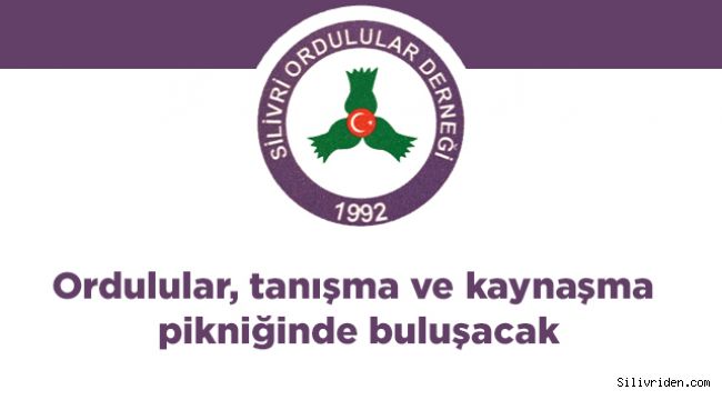 Ordulular tanışma ve kaynaşma pikniğinde buluşacak