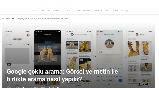 Görsel Arama Kullanarak Kaynağı Bilinmeyen Fotoğrafları Bulun