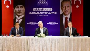 Vali Gül, Silivri’de muhtarlarla bir araya geldi