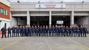 Başkan Balcıoğlu’ndan İtfaiyecilik Haftası’nda anlamlı ziyaret