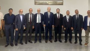 Saadet Partisi’nden İlçe Milli Eğitim Müdürü Damat’a ziyaret