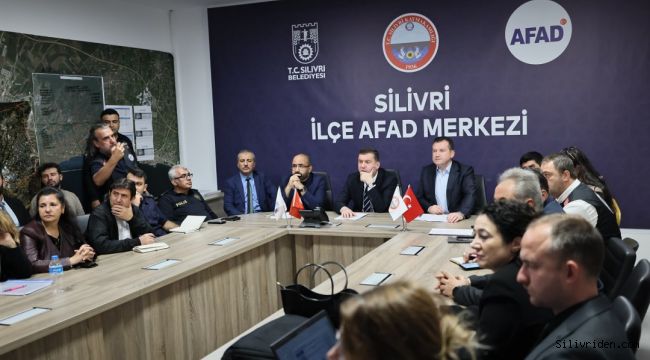Silivri’de İRAP toplantısı: Hedef daha güvenli ve dirençli bir ilçe