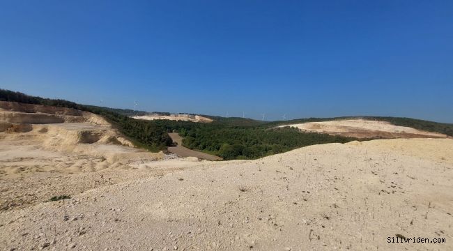 Danamandıra’da Taş Ocakları 150 dönümlük alanı yok etti