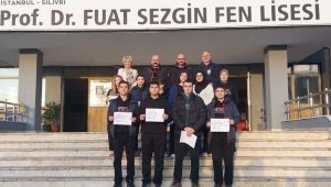 Prof. Dr. Fuat Sezgin Fen Lisesi’nde başarılar ödüllendirildi