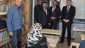 Silivri’de Okuma Yazma Seferberliği Kurslarına ziyaret