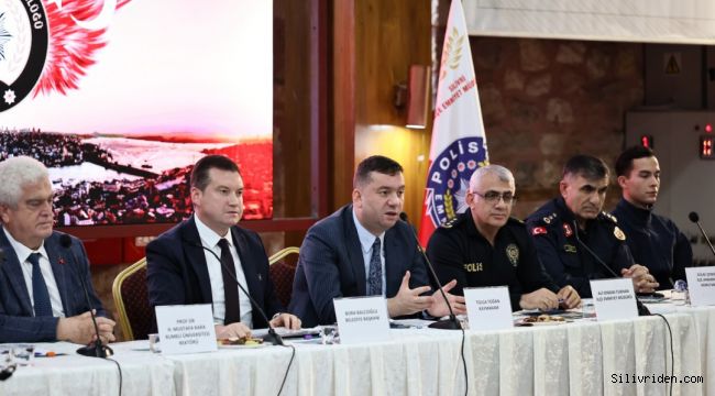 Silivri’nin güvenlik fotoğrafı Huzur Toplantısı’nda açıklandı