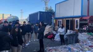 TÜRAM Lisesi Öğrencilerine Sıfır Atık Eğitimi