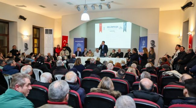 Selimpaşa’da Mahalle Toplantısı: Balcıoğlu’ndan hizmet ve dayanışma mesajı