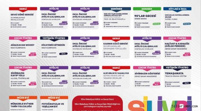 Silivri’de Şubat Ayı kültür ve sanatla dolu geçecek