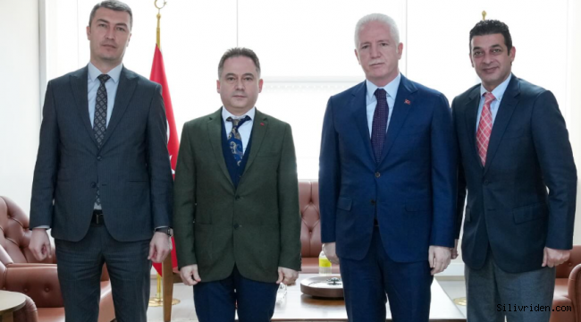 Silivri Tarım Kredi Kooperatifi’nden İstanbul Valisi Davut Gül’e Ziyaret