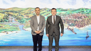 Balcıoğlu, İBB Genel Sekreteri Volkan Demir’i ağırladı