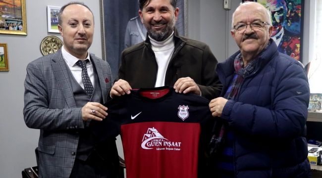 Büyükkılıçlıspor’dan sponsor Kızılkaya’ya anlamlı ziyaret