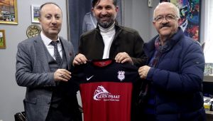 Büyükkılıçlıspor’dan sponsor Kızılkaya’ya anlamlı ziyaret