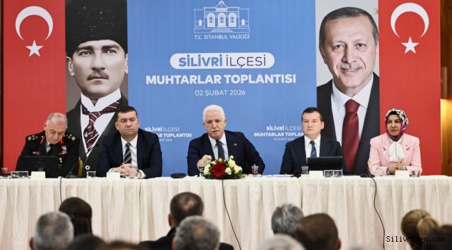 Vali Gül muhtarlarla bir araya geldi