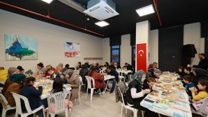 Balcıoğlu, çocuklar ve aileleriyle bir araya geldi