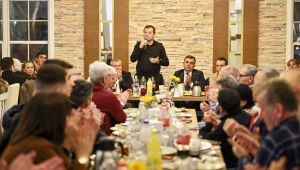 Balcıoğlu, örgütle iftarda buluştu