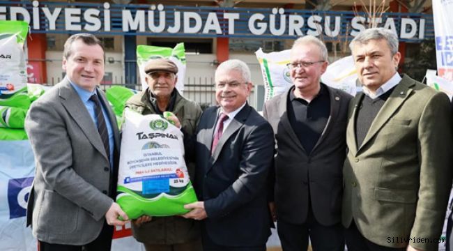 İBB'den üreticiye tohum desteği