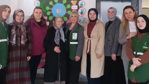 Yeşilay gönüllülerinden rehabilitasyon merkezine ziyaret