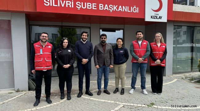 Alman Kızılhaçı heyeti Silivri Kızılay’ı ziyaret etti