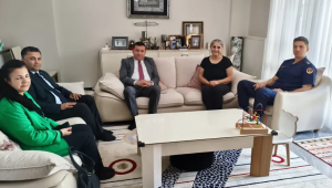 Kaymakam Tolga Toğan’dan şehit aileleri ve gazilere bayram ziyareti
