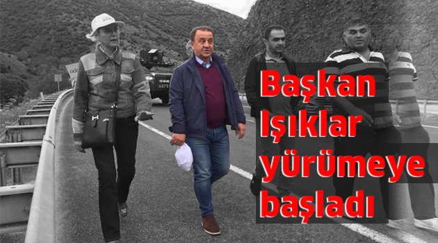 Başkan Işıklar yürümeye başladı