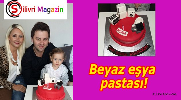 Beyaz eşya pastası!