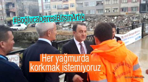 'Boğluca Deresi bitsin artık'