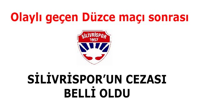 Ceza belli oldu