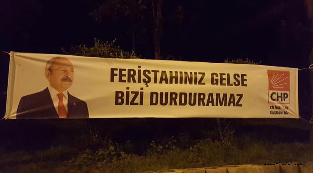 CHP Silivri 'Feriştahınız gelse...' dedi