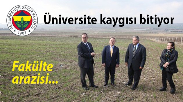 İşte Fenerbahçe Üniversitesi'nin arazisi