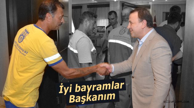 İyi bayramlar Başkanım