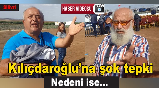 Kılıçdaroğlu'na vatandaşlar tepki gösterdi