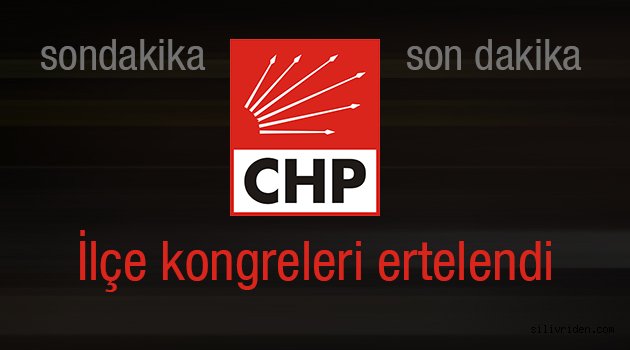 Kongreler seçimden sonraya kaldı