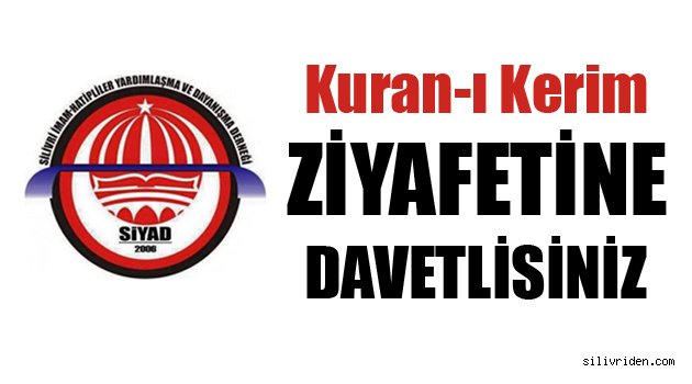 Kuran-ı Kerim ziyafetine davetlisiniz