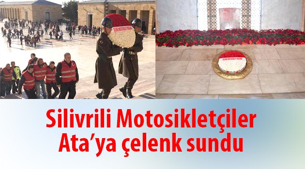 Motosiklet Kulübü Ata'nın huzurunda