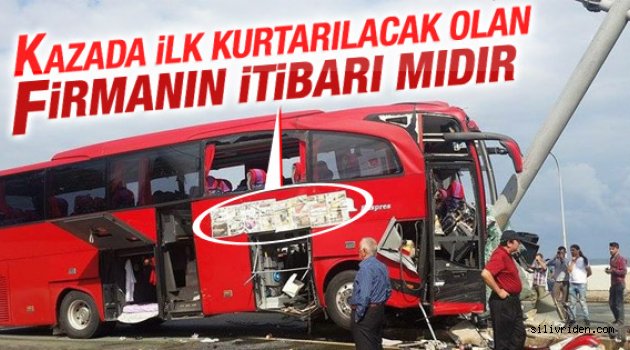 Otobüs firmasını teşhir serbest