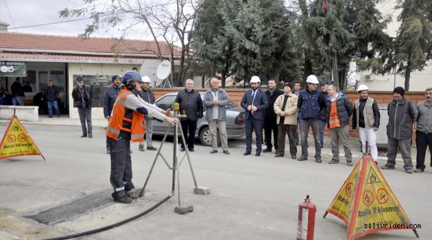 Silivri köyleri doğalgaza kavuştu