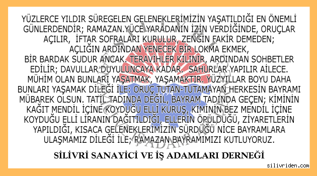 Silivri Sanayici ve İşadamları Derneği