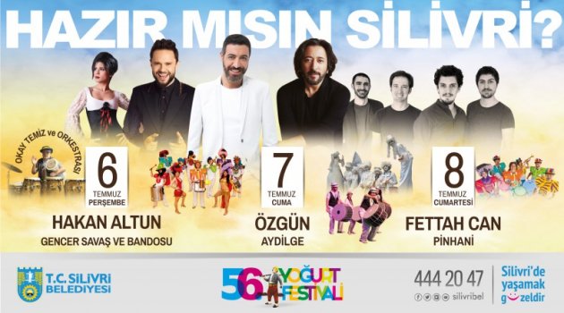 Silivri'de festival başlıyor