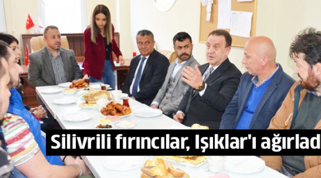 Silivrili fırıncılar, Işıklar'ı ağırladı