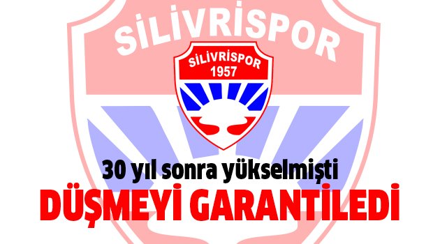 Silivrispor küme düşmeyi garantiledi