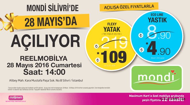 Silivri'ye Mondi açılıyor!