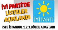 İşte İyi Parti'nin İstanbul Milletvekili adayları