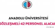 Anadolu Üniversitesi personel alacak