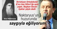 Naktaryus'un huzurunda saygıyla eğiliyorum