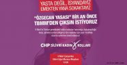 CHP’li kadınlar oturma eylemi yapacak!