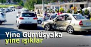 Gümüşyaka ışıklarda trafik kazası