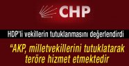 AKP teröre hizmet ediyor